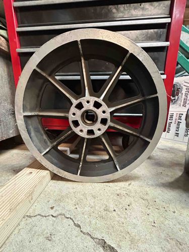 Motorcycle Spoke or 'Mag' Wheel