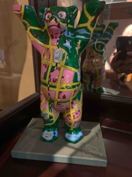 Buddy Bear Sculpture (Berlin Map Theme)