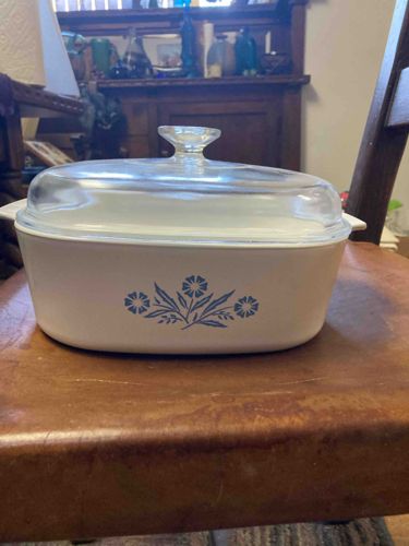 CorningWare Cornflower Blue Casserole Dish, 4 Quart