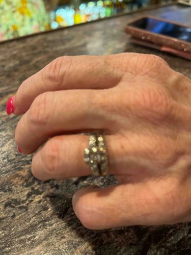 Diamond Cluster Ring