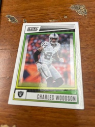 Charles Woodson Score Football Trading Card