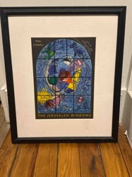 Marc Chagall: The Jerusalem Windows Framed Print