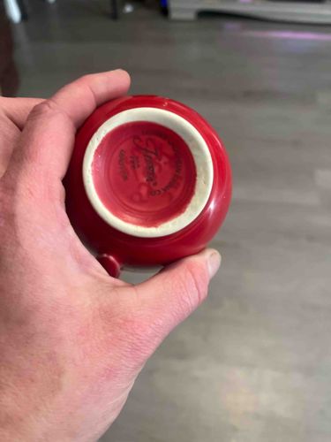 Fiesta Ware Red Ramekin/Dipping Bowl