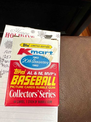 1982 Topps Kmart 20th Anniversary Baseball Cards Collector's Series Box