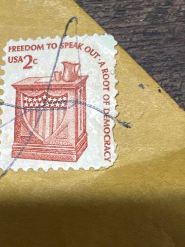 Freedom to Speak Out Stamp