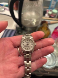 Rolex Oyster Perpetual Lady-Datejust with Custom Dial Emblem