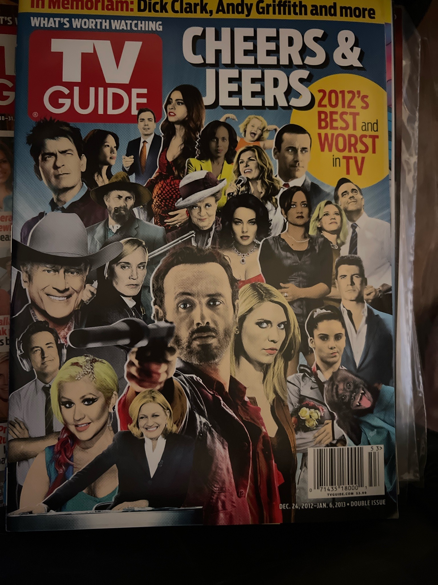 Submitted photo of TV Guide Magazine December 24, 2012 - January 6, 2013 (not authenticated)