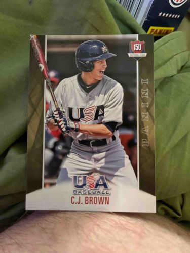 C.J. Brown Panini 15U National Team Baseball Card