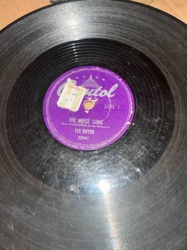 Capitol Records 78 RPM 'The Noise Song' by Tex Ritter