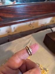 Vintage Diamond Wedding Set