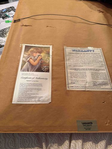 Limited Edition Lithograph 'Susan' by Sue Etkin