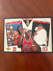 1993 Upper Deck Michael Jordan 'Three Straight' Commemorative Card