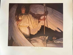 Watchers In The Night Print by Thomas Blackshear II, 1998