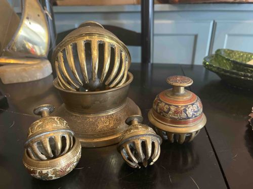 Indian Brass Elephant Claw Bells (Ghungroos)