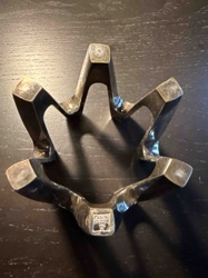 Dansk "Kobenstyle" Star Trivet by Jens Quistgaard