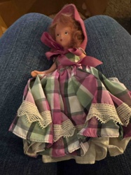 Vintage Celluloid or Hard Plastic Doll