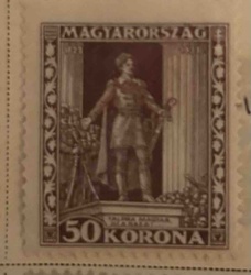 Hungary 50 Korona Stamp