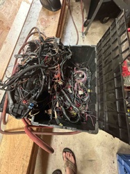 Assorted Automotive Wire Harnesses and Electrical Components