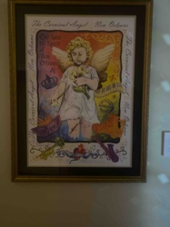 The Carnival Angel New Orleans Print