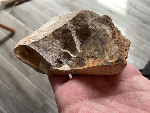 Paleo-Indian Chert Hand Axe Scraper