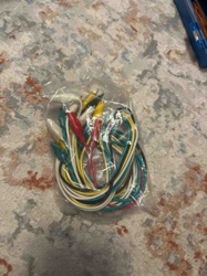 Alligator Clip Jumper Wires / Test Leads Set