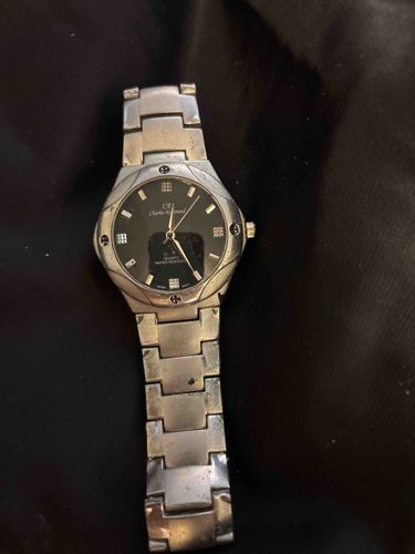 Charles Raymond Silver Tone Quartz Wristwatch