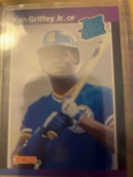 1989 Donruss Ken Griffey Jr. Rated Rookie Baseball Card