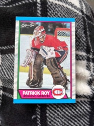 1986-87 O-Pee-Chee Hockey Card - Patrick Roy Rookie Card