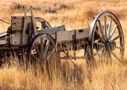 Antique Wooden Farm Wagon