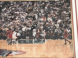 Michael Jordan's 'The Last Shot' Sports Photograph