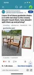 Gunlocke Mid-Century Modern Dining Chairs
