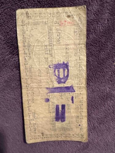 World War II Philippines Guerilla Currency - One Peso Note