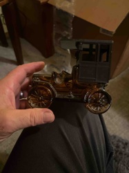 Avon REO Depot Wagon Aftershave Bottle