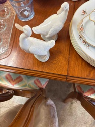Porcelain Duck Figurines