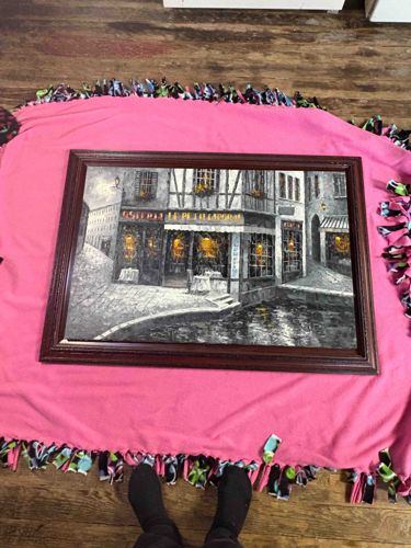 Salon de Limited Edition Oil Painting by Viktor Shaiko, 'Le Petit Canard'