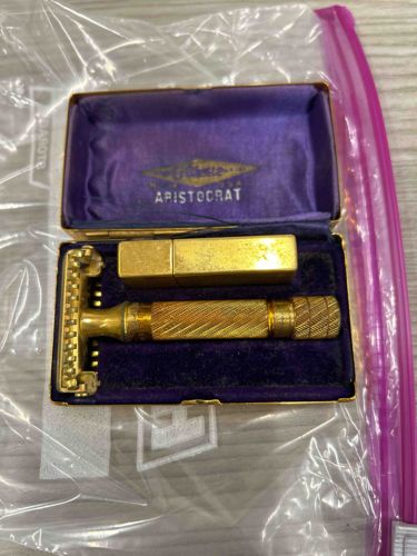 Gillette Aristocrat Safety Razor Set
