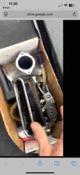 Assorted Automotive Parts in a Cardboard Box