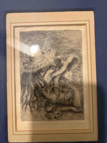 Pierre-Auguste Renoir, Le Chapeau Épinglé (The Pinned Hat), 3rd Plate