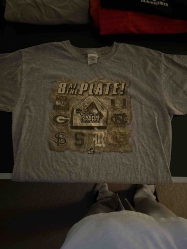 NCAA College Baseball '8 At The Plate!' World Series T-Shirt