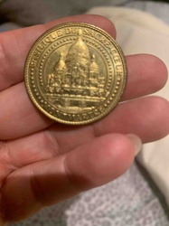 Sacré-Cœur Basilica Souvenir Medallion