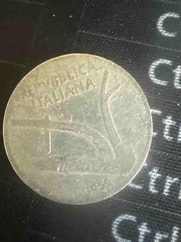 Italian 50 Lire Coin (1959)