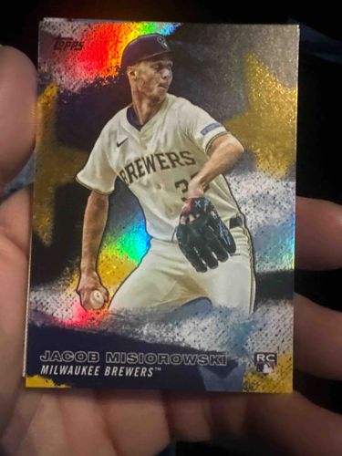 2024 Topps MLB Debut Patch Jacob Misiorowski Rookie Card