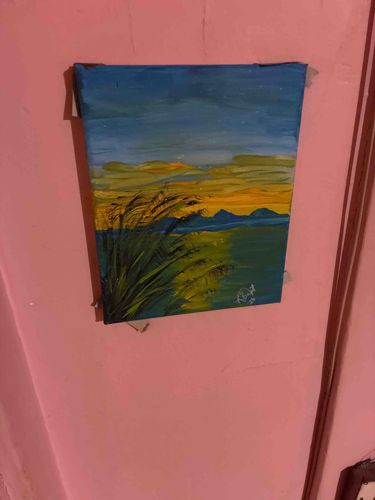 Original Landscape Acrylic Painting on Canvas