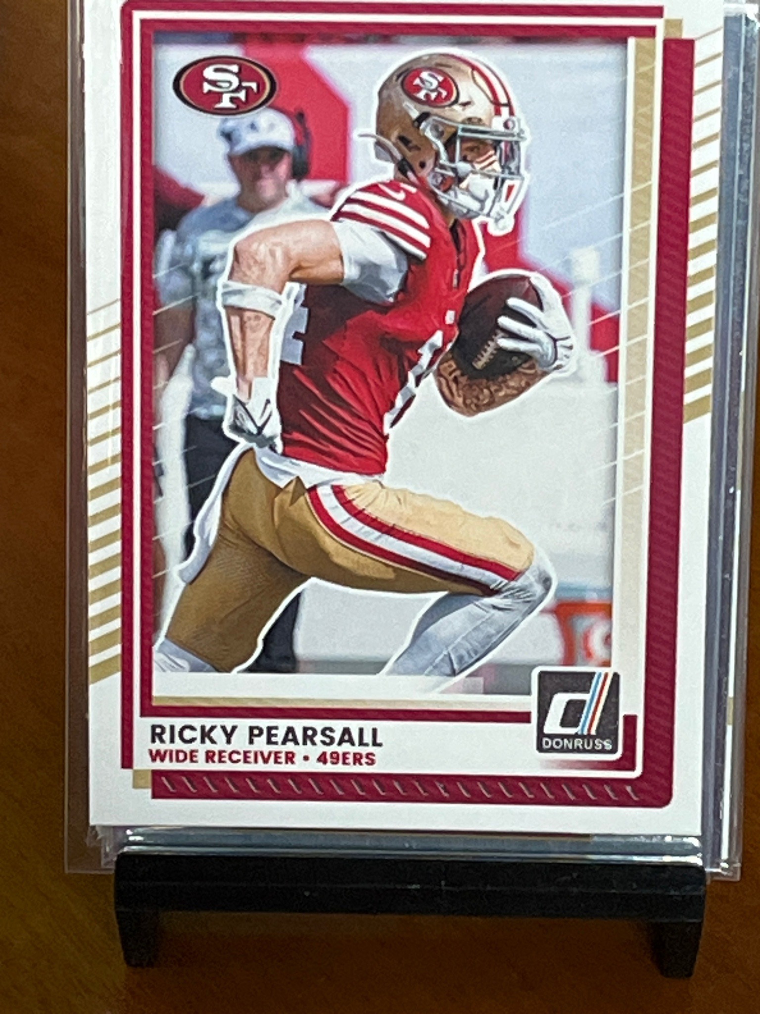 2024 Panini Donruss Ricky Pearsall Rookie Football Card