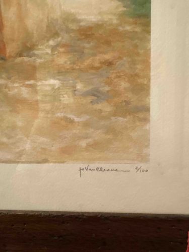 Limited Edition Landscape Print by J. Van Cleave