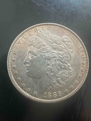1886 Morgan Silver Dollar