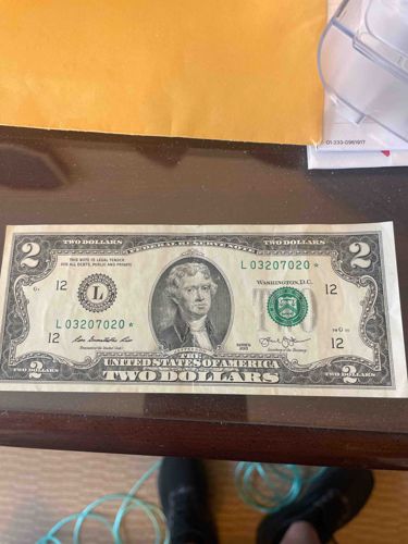 Series 2013 United States Two-Dollar Star Note