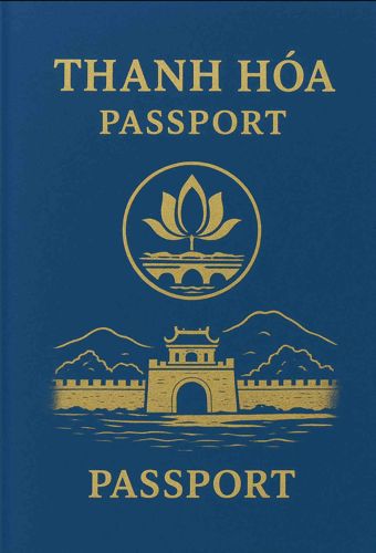 Thanh Hóa Passport Cover (Conceptual)