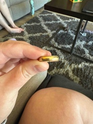 Plain Gold Band Ring