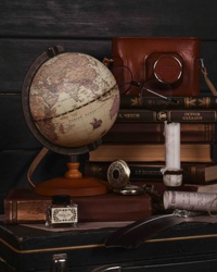 Vintage-Style Decorative Table Globe